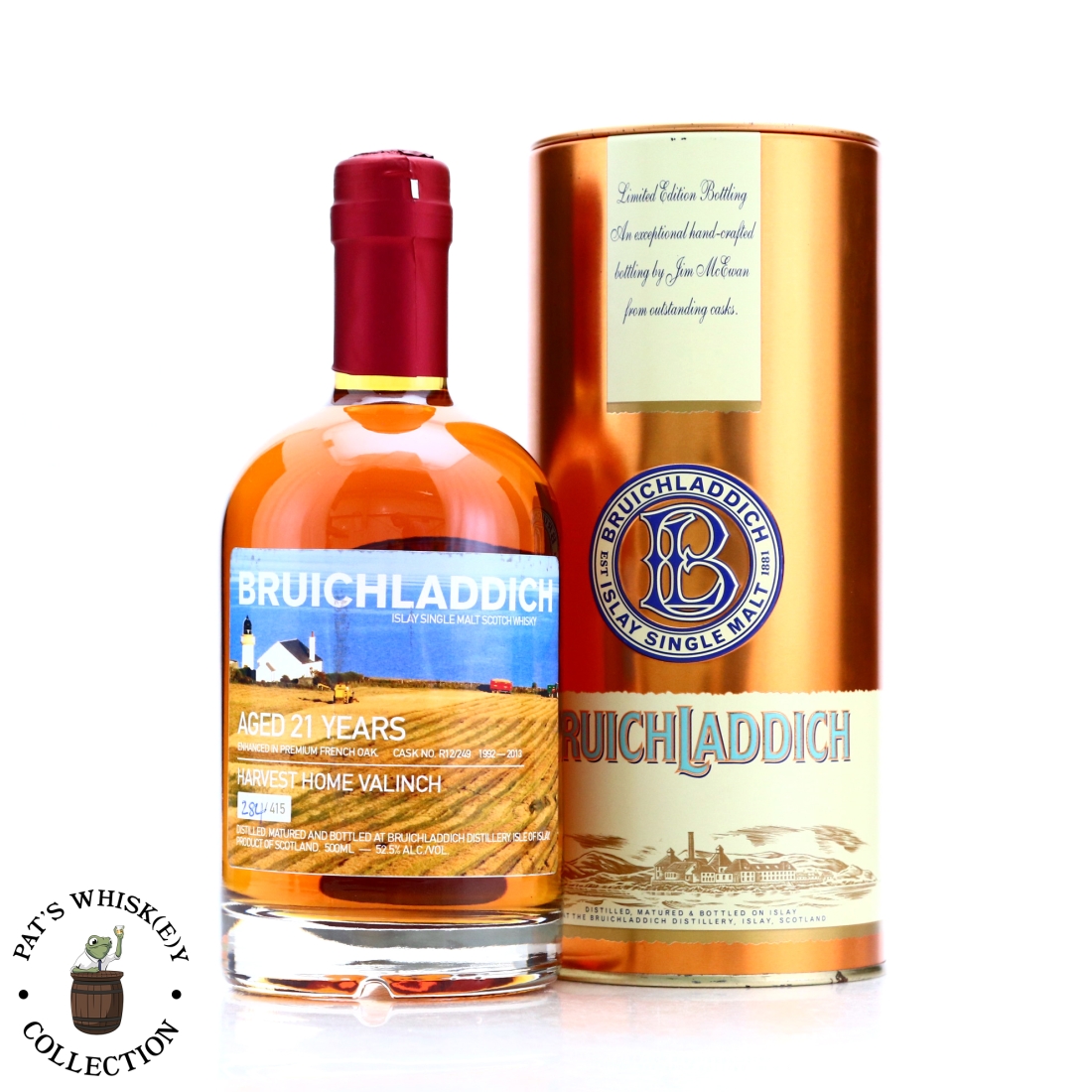 Bruichladdich 1992 Valinch 21 Year Old 'Harvest Home'