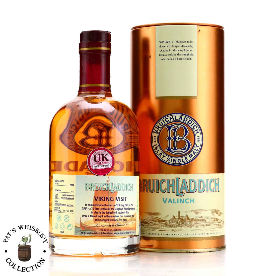 Bruichladdich 1990 Valinch 'Viking Visit'