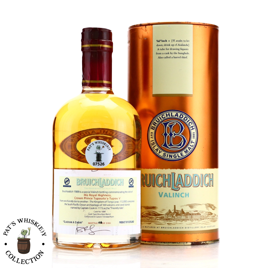 Bruichladdich 1989 Valinch 'The Tonga Valinch'