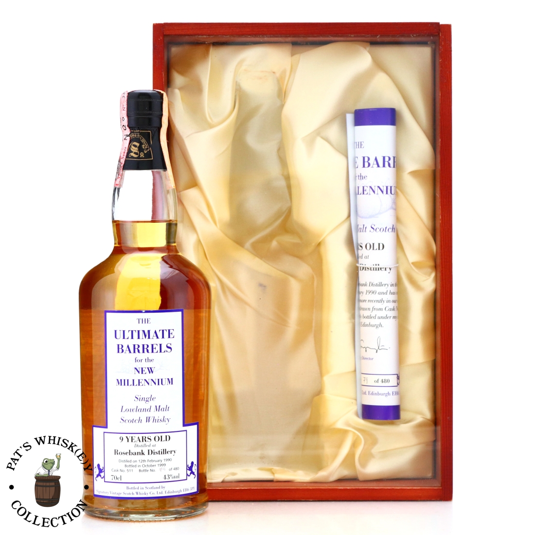 Rosebank 1990 Signatory Vintage 9 Year Old Ultimate Barrels