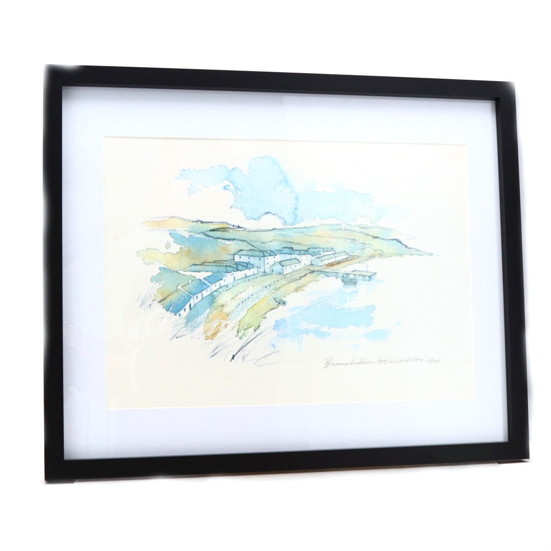 Bunnahabhain Watercolor Print