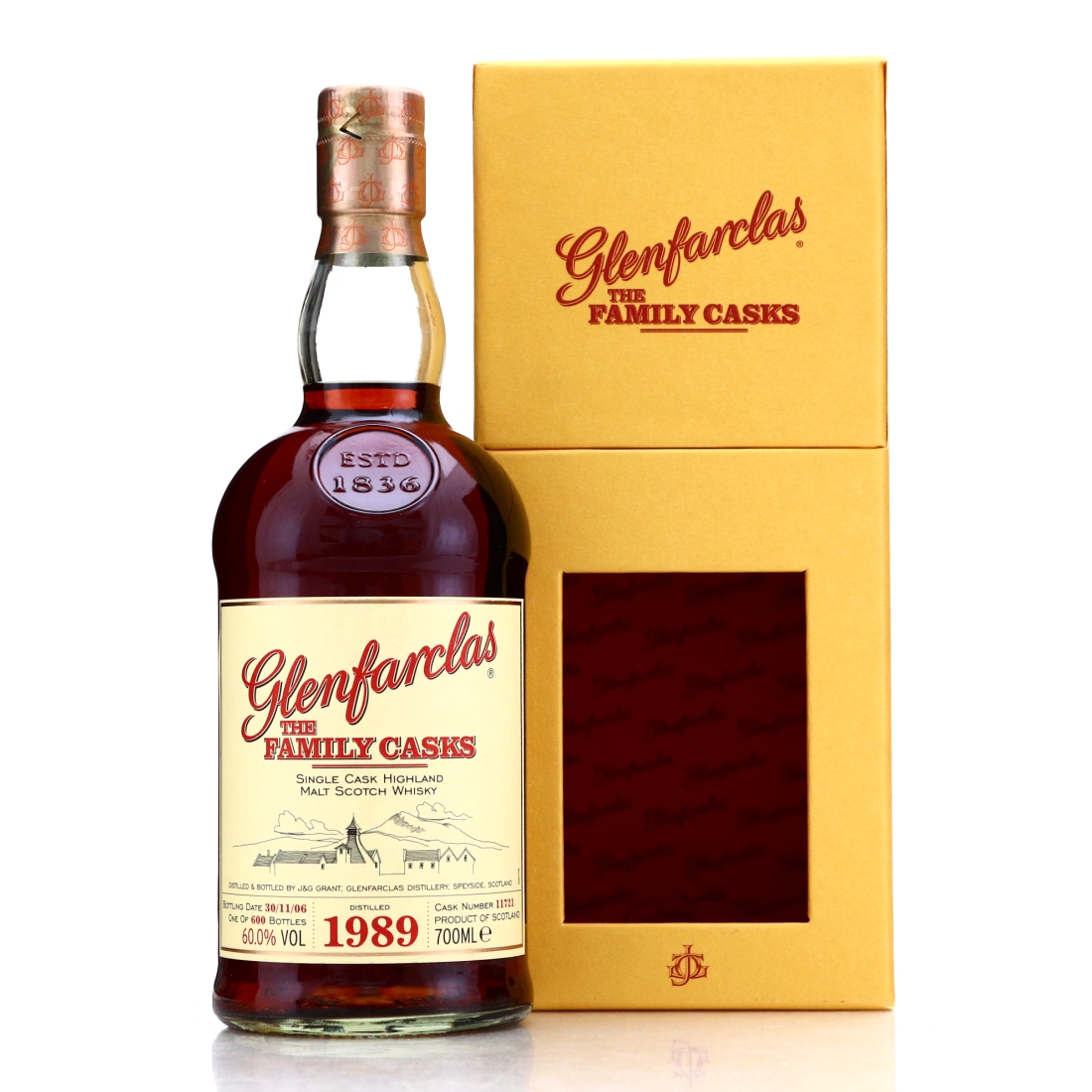 Glenfarclas 1989 Family Cask #11721 / Release I