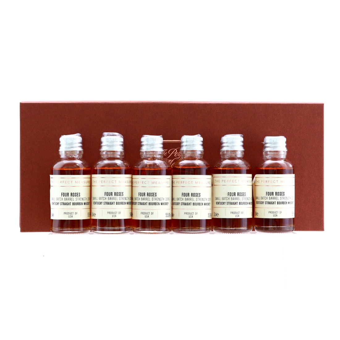 Four Roses Barrel Strength Small Batch Vertical Perfect Measure Tasting Samples x 6