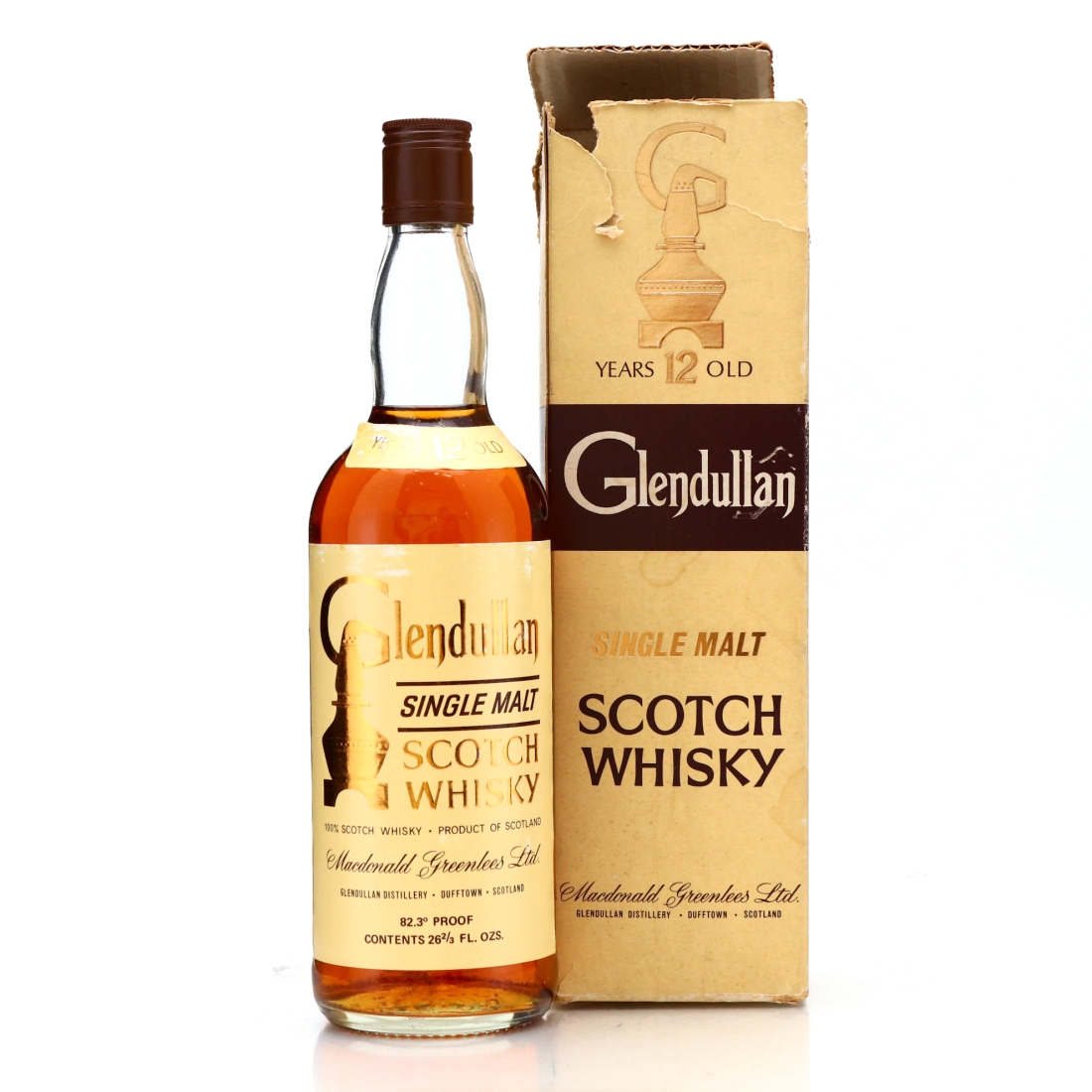 Glendullan 12 Year Old Macdonald Greenlees 1970s
