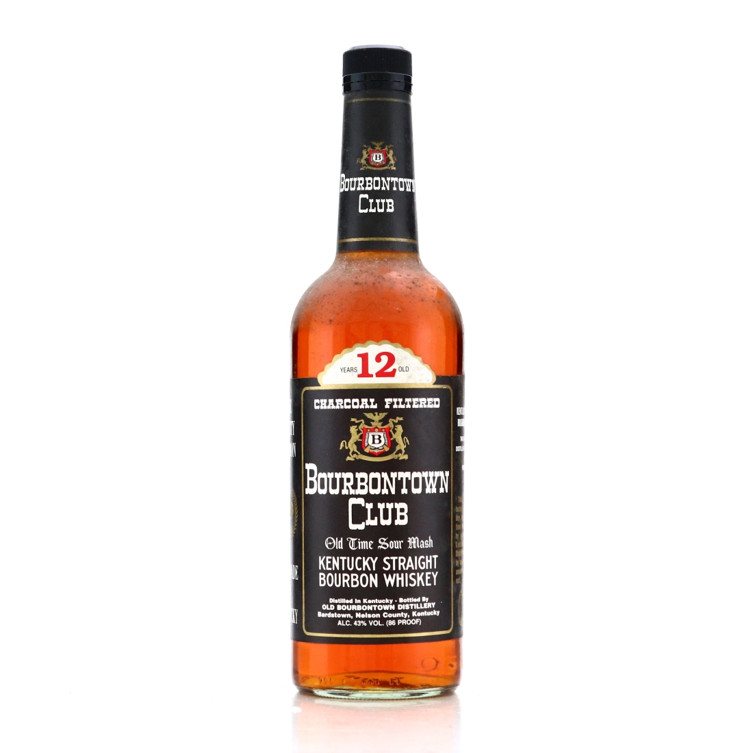 Bourbontown Club 12 Year Old Kentucky Straight Bourbon 2001