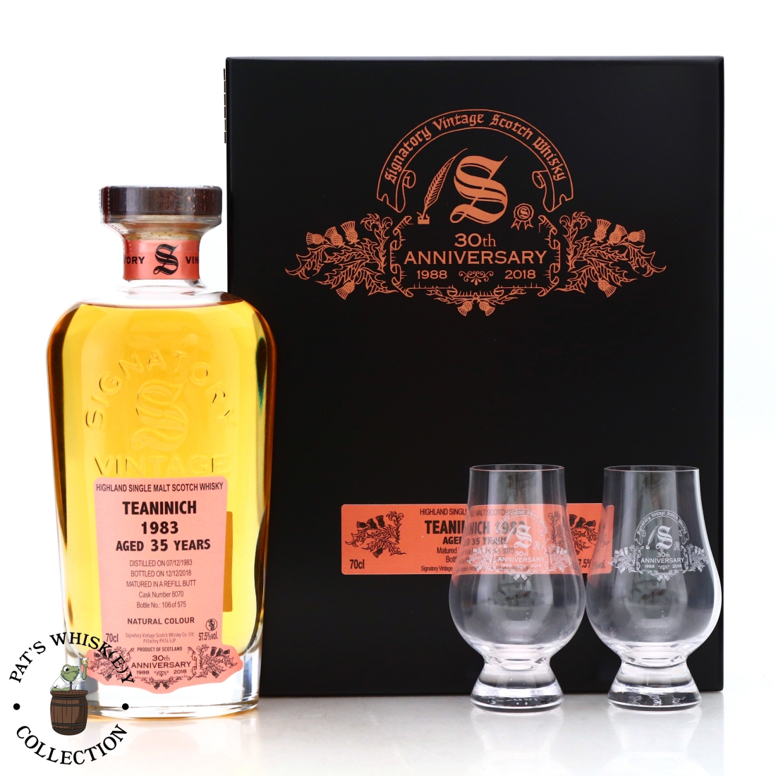 Teaninich 1983 Signatory Vintage 35 Year Old Cask Strength / 30th Anniversary