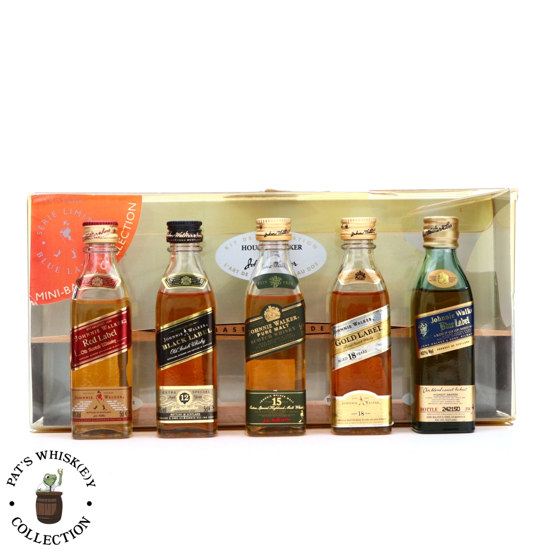 Johnnie Walker 'House of Walker' Miniatures