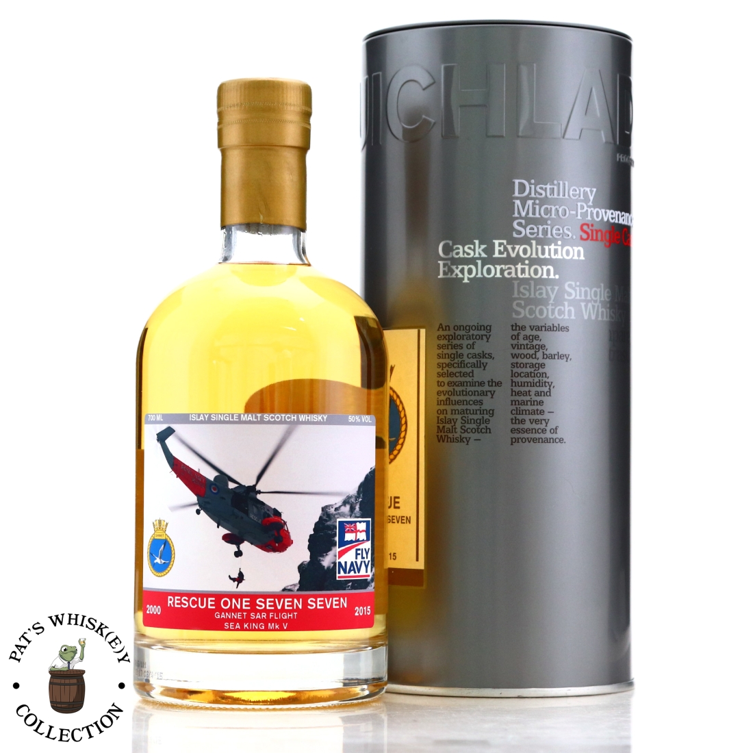 Bruichladdich 2004 Micro Provenance Single Cask 10 Year Old #0678 / Rescue One Seven Seven