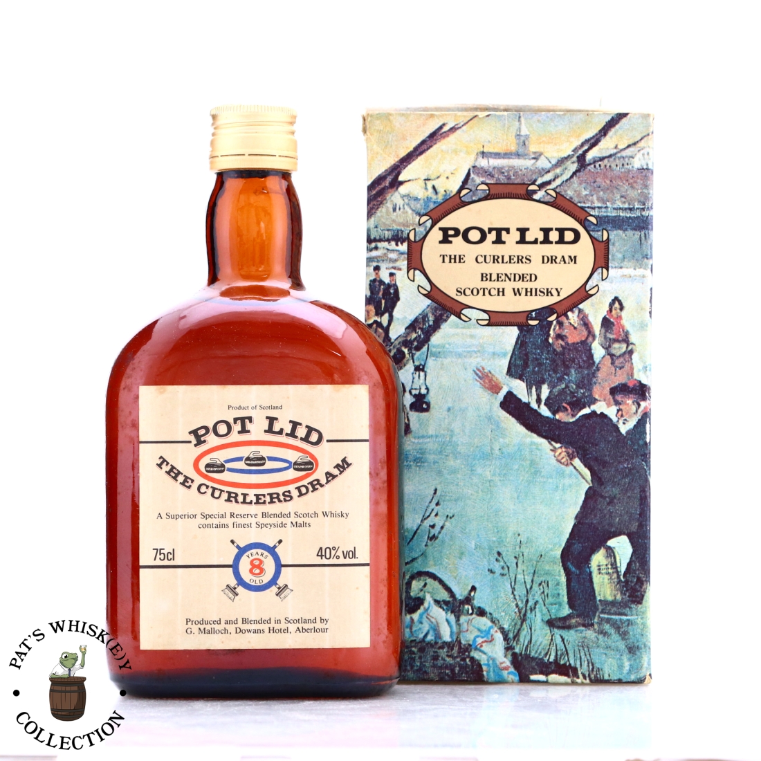 Pot Lid The Curlers Dram 8 Year Old