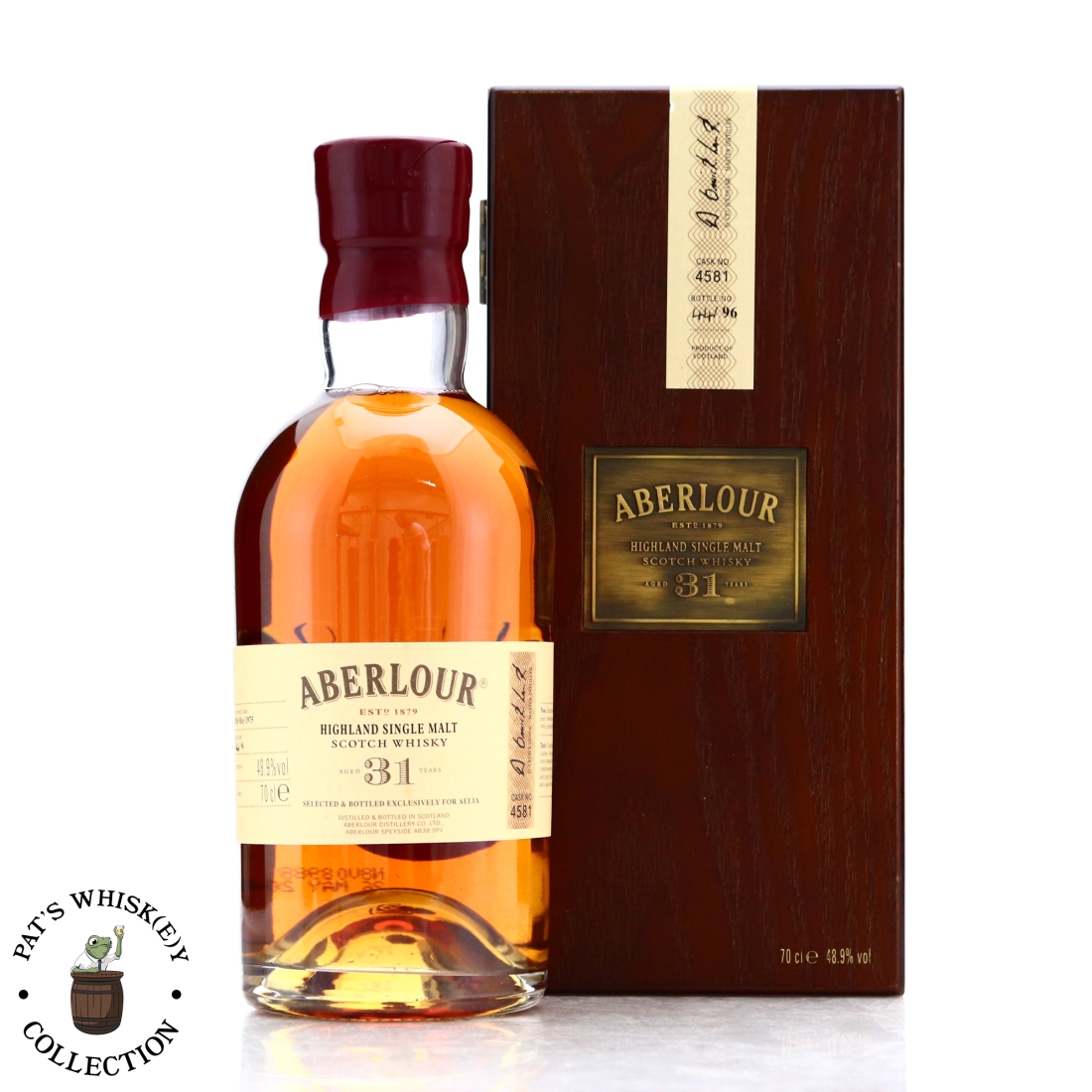 Aberlour 1975 Single Cask 31 Year Old #4581 / Aelia