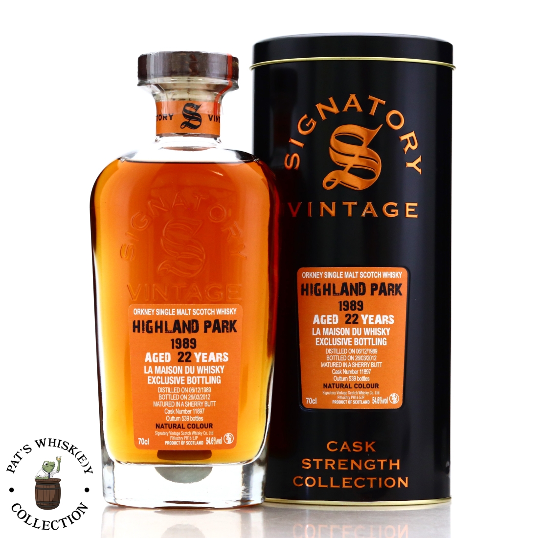 Highland Park 1988 Signatory Vintage 22 Year Old Cask Strength / LMDW