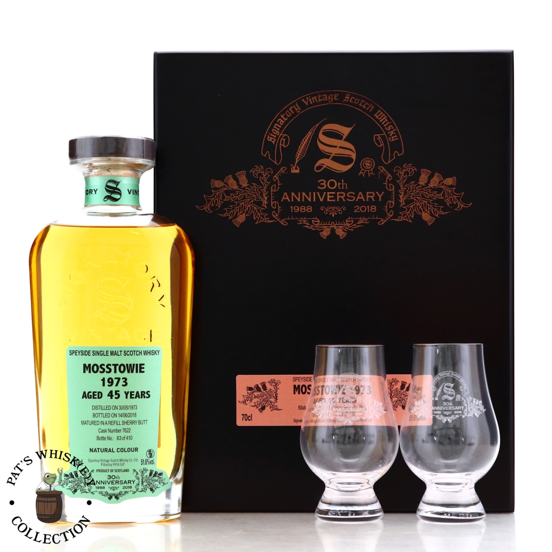 Mosstowie 1973 Signatory Vintage 45 Year Old Cask Strength / 30th Anniversary