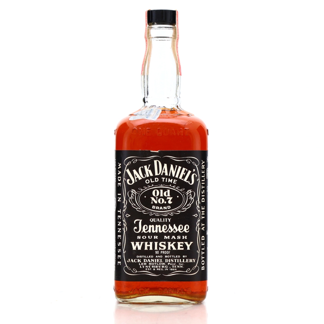 Jack Daniel's Old No.7 90 Proof Quart 1973