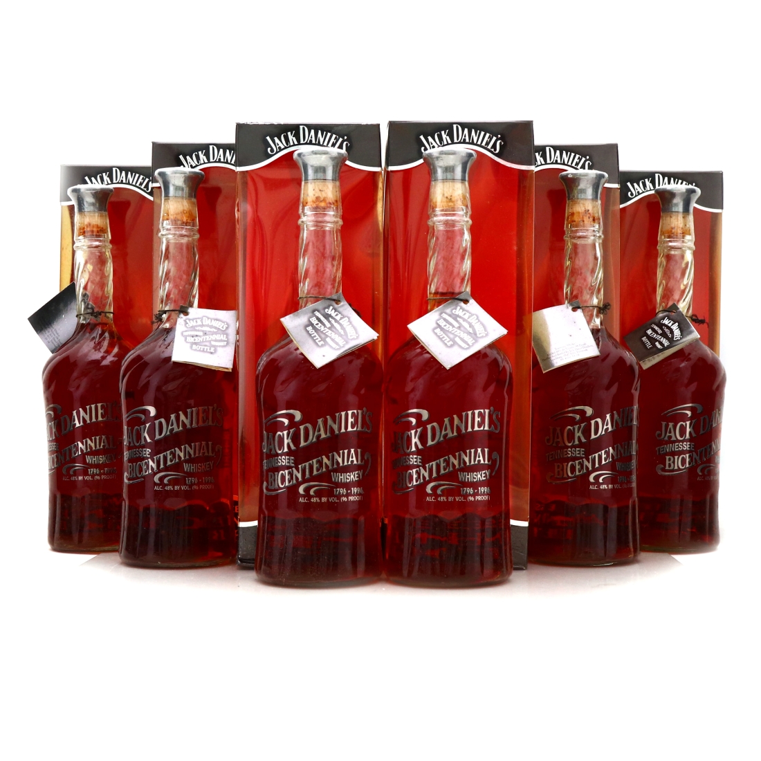Jack Daniel's Tennessee Bicentennial 96 Proof 1995 6 x 75cl / Case