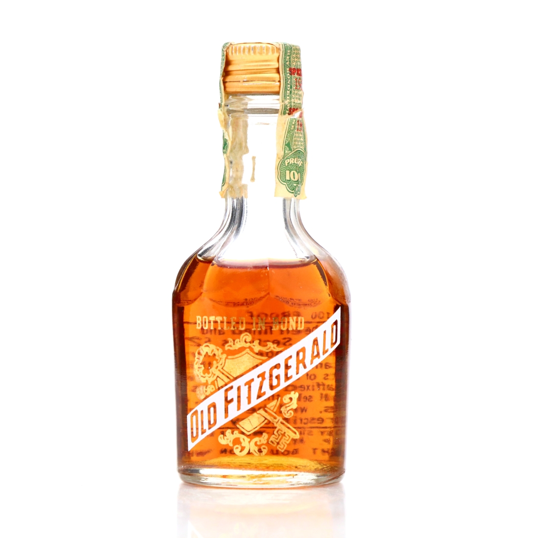 Old Fitzgerald 1962 Bottled in Bond 6 Year Old 100 Proof Miniature / Stitzel-Weller