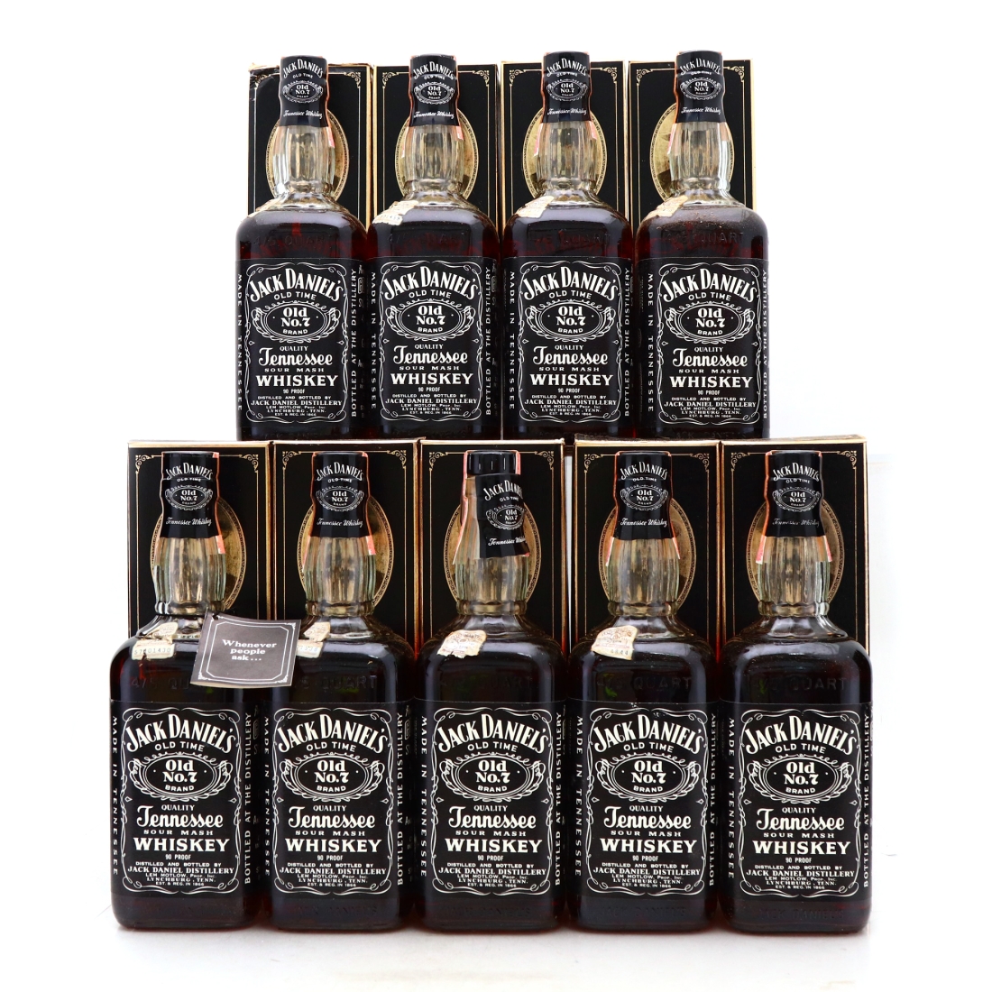 Jack Daniel's Old No.7 90 Proof 1974 x 9 / Case