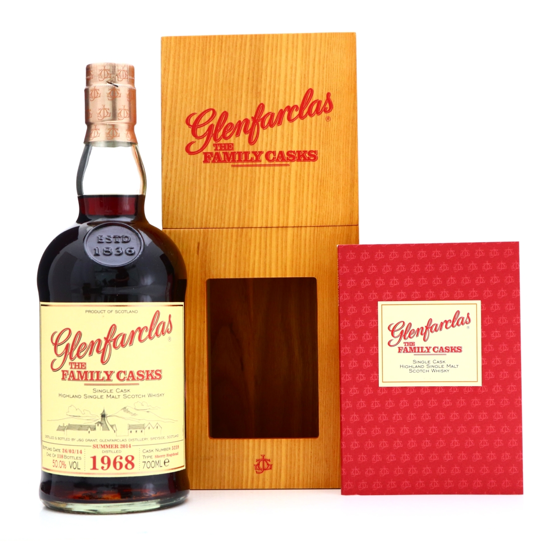 Glenfarclas 1968 Family Cask #5239 / Summer 2014