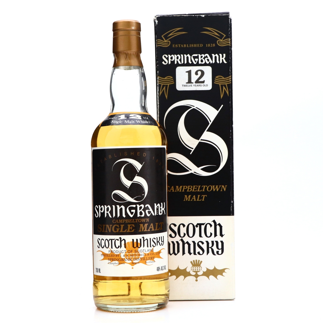 Springbank 12 Year Old 1980s 75cl / US Import