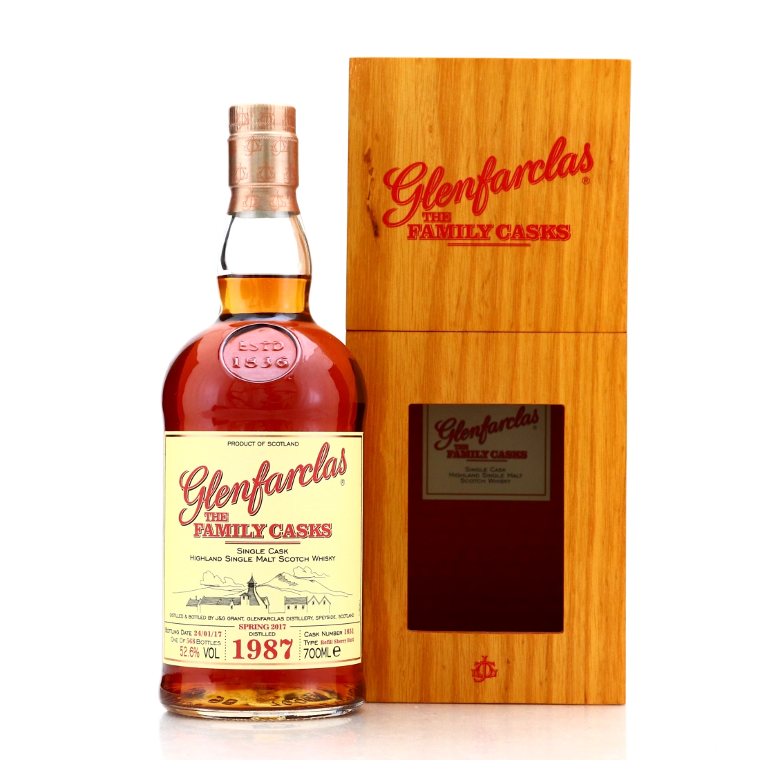 Glenfarclas 1987 Family Cask #1851 / Spring 2017