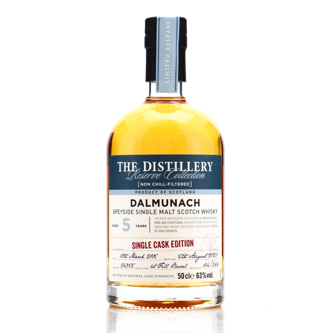 Dalmunach 2015 Reserve Collection 5 Year Old 50cl / Single Cask Edition