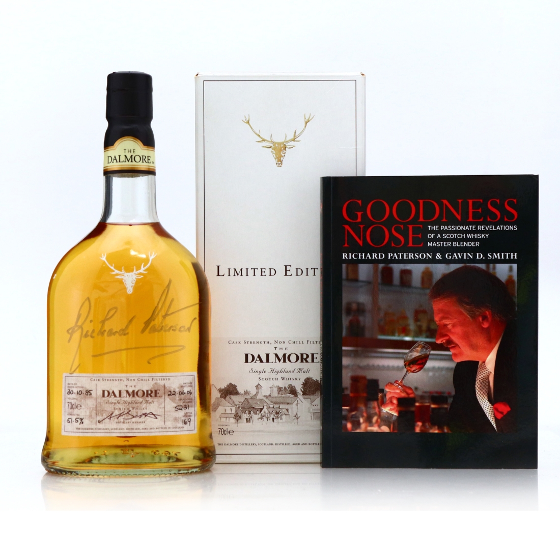 Dalmore 1985 Single Cask #5231 / Distillery Shop - Signed with Goodness Nose Book
