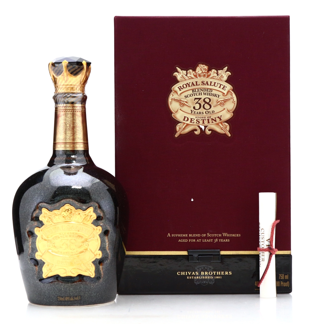Chivas Royal Salute 38 Year Old Stone of Destiny 75cl / US Import