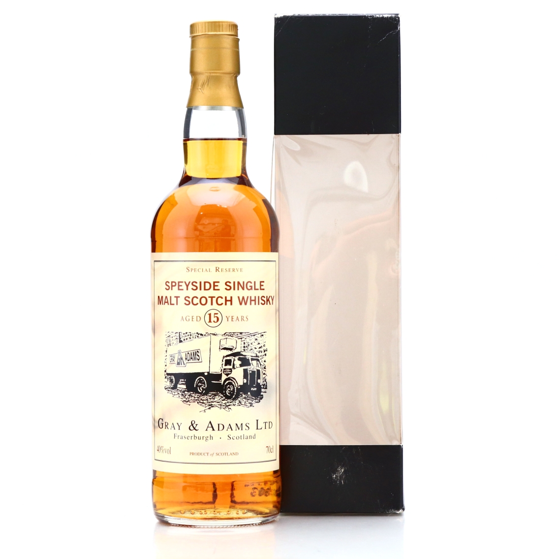 Speyside Single Malt 15 Year Old Gray and Adams