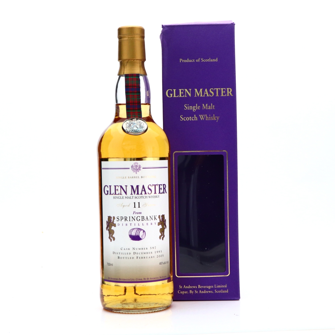 Springbank 1993 Glen Master 11 Year Old 75cl / US Import