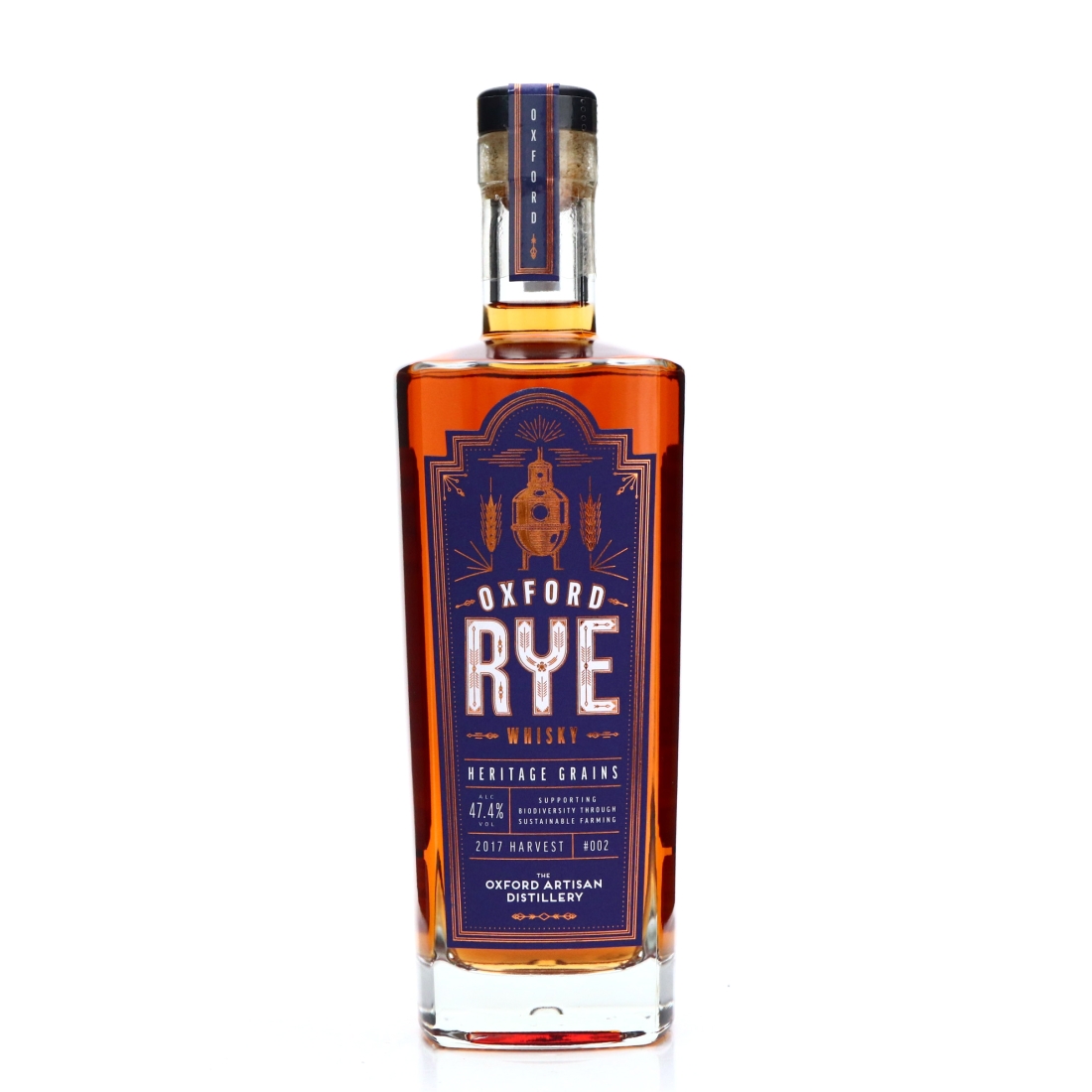Oxford Rye Whisky Oxford Artisan Distillery Batch 2