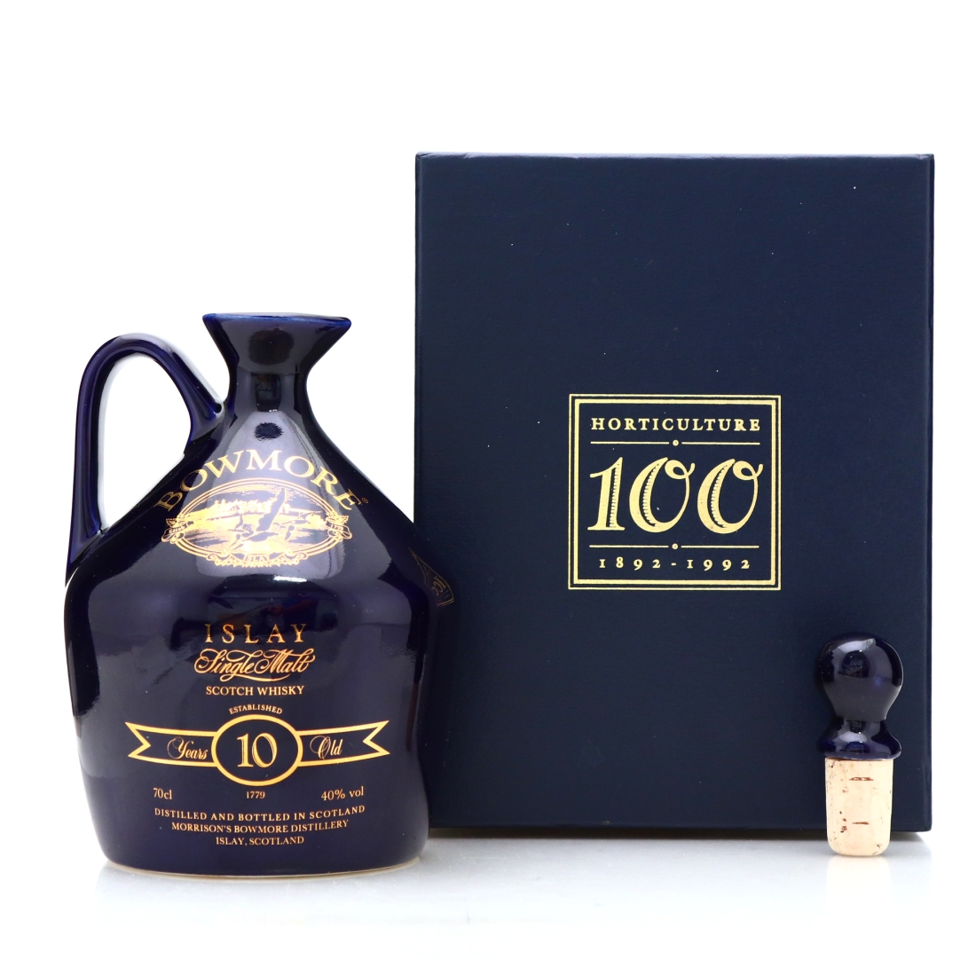 Bowmore 10 Year Old Horticulture Centenary Decanter 1992
