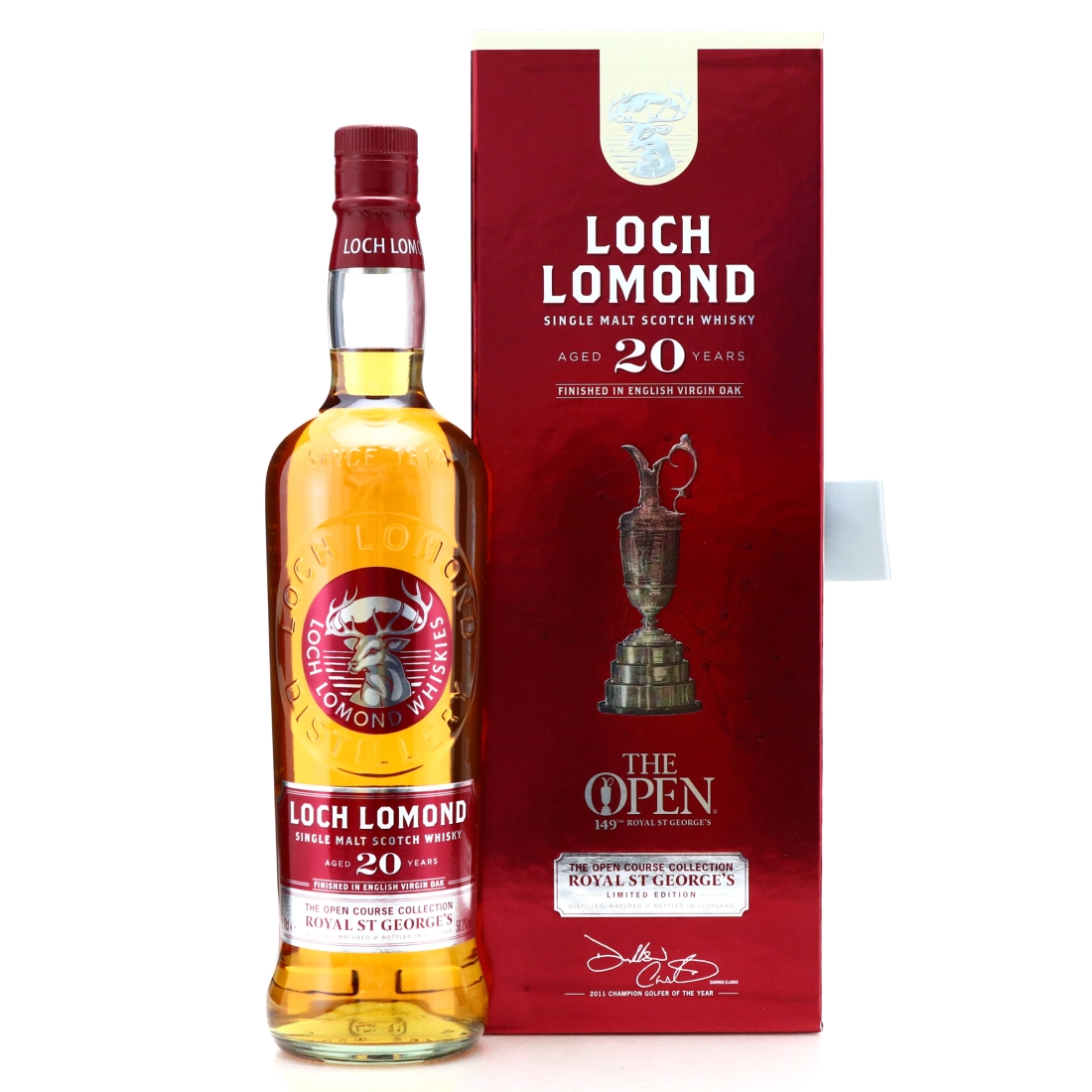 Loch Lomond 20 Year Old English Oak Finish / The Open Course Collection