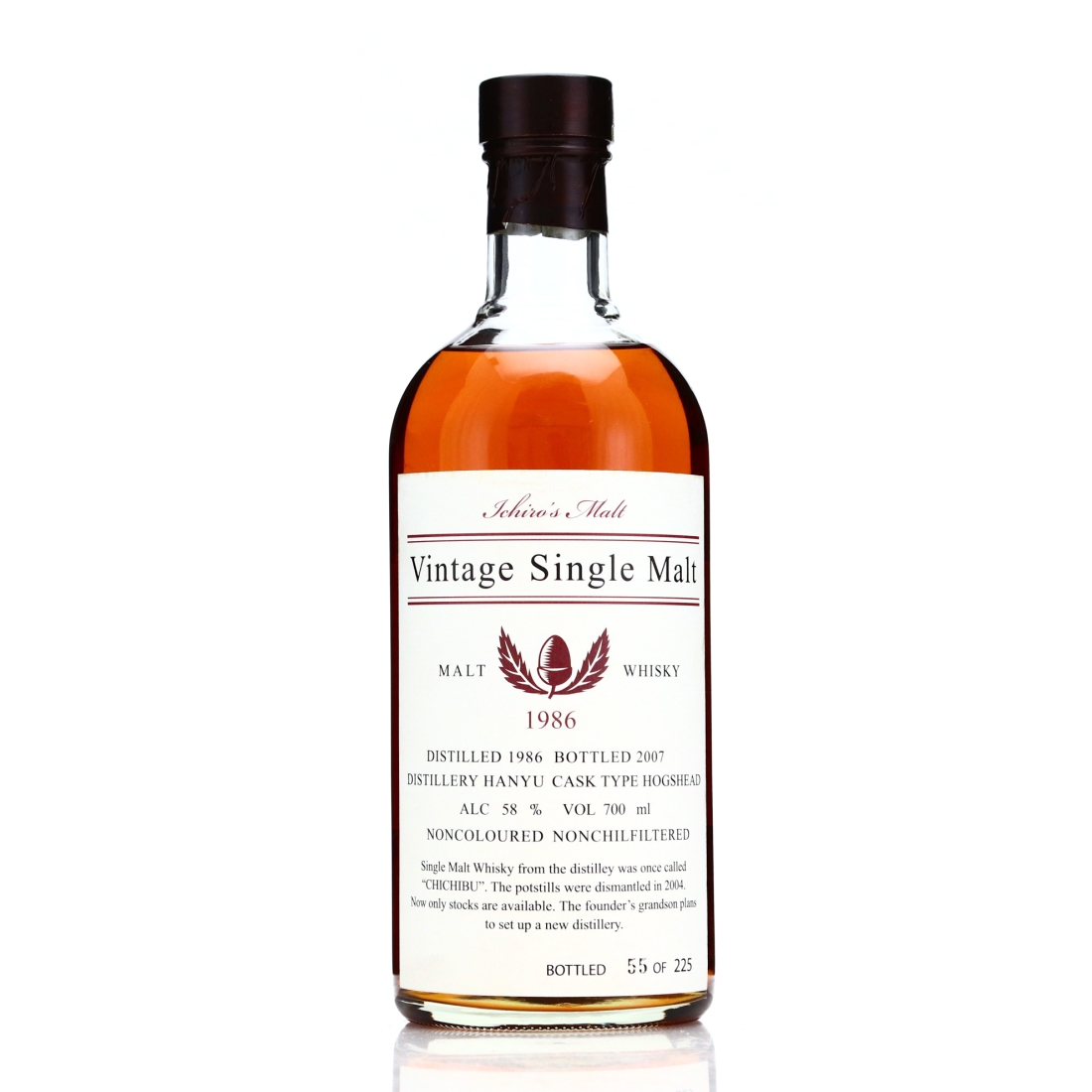 Hanyu 1986 Vintage Ichiro's Malt