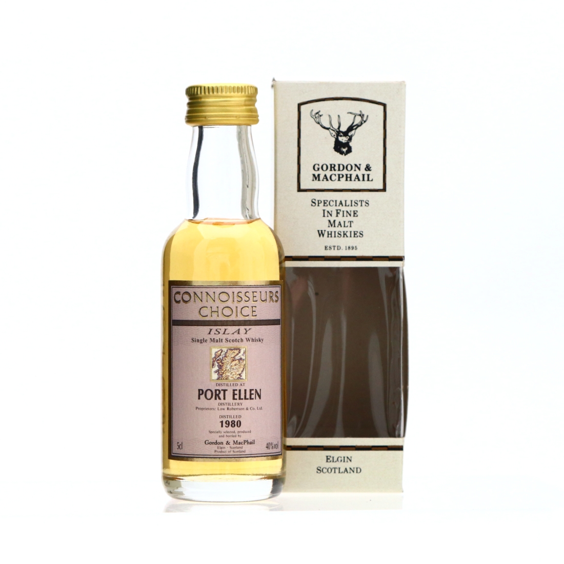Port Ellen 1980 Gordon and MacPhail Miniature