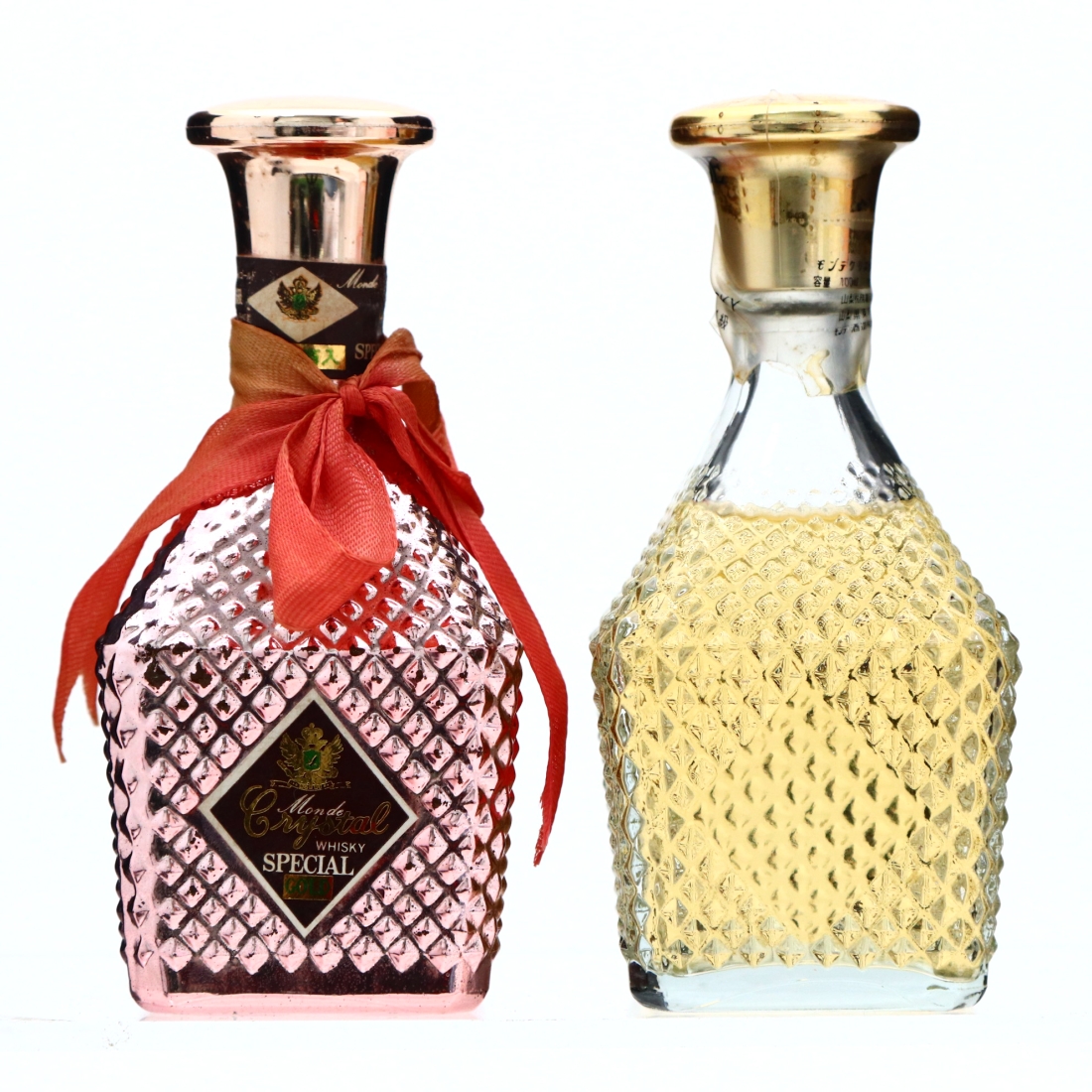 Monde Crystal Special Miniatures x 2
