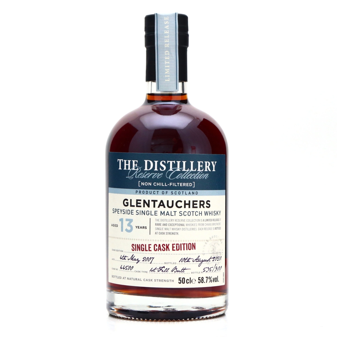 Glentauchers 2007 Reserve Collection 13 Year Old 50cl / Single Cask Edition