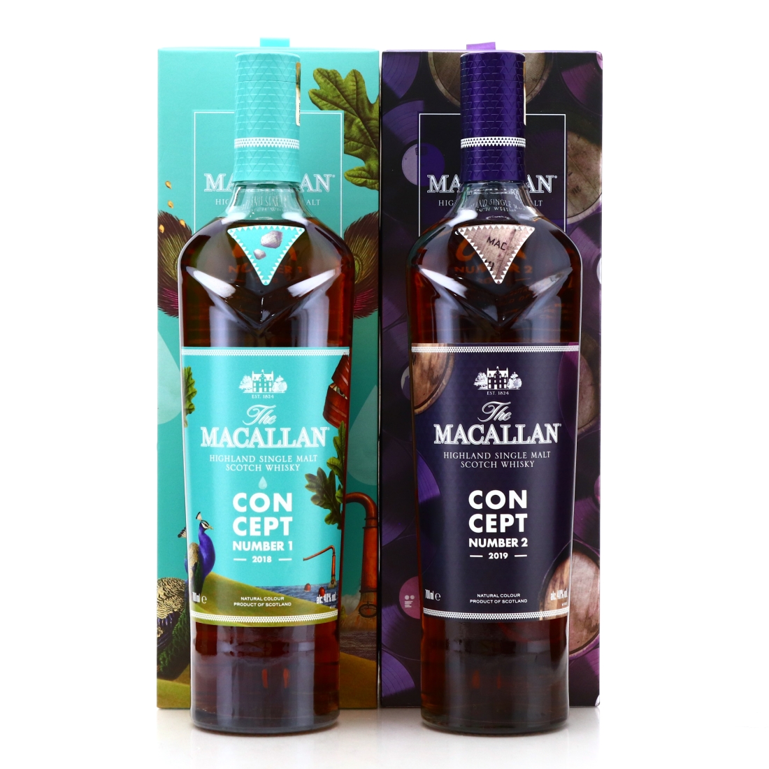 Macallan Concept Number 1 and 2 / Art and Music Set