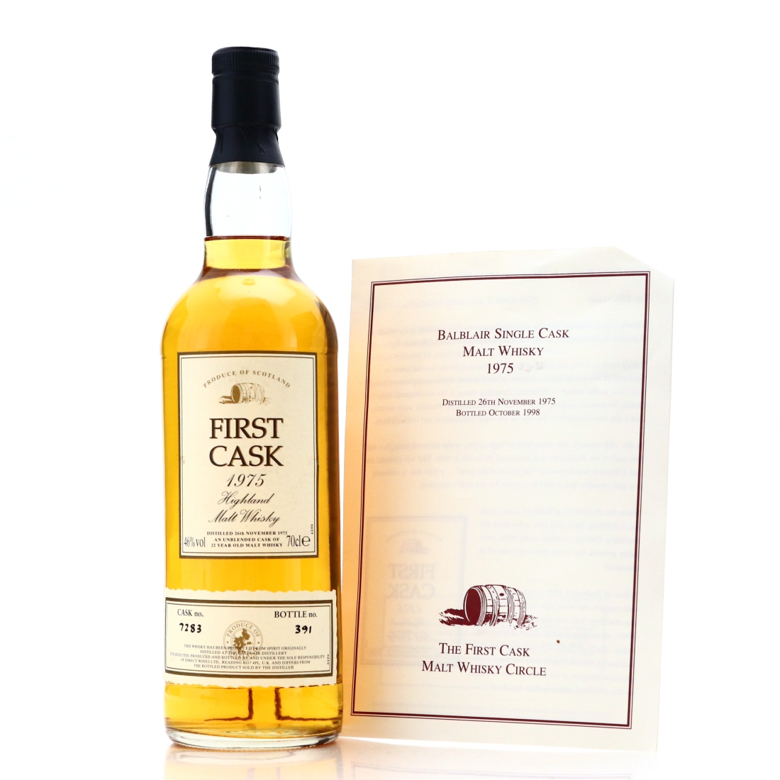 Balblair 1975 First Cask 22 Year Old