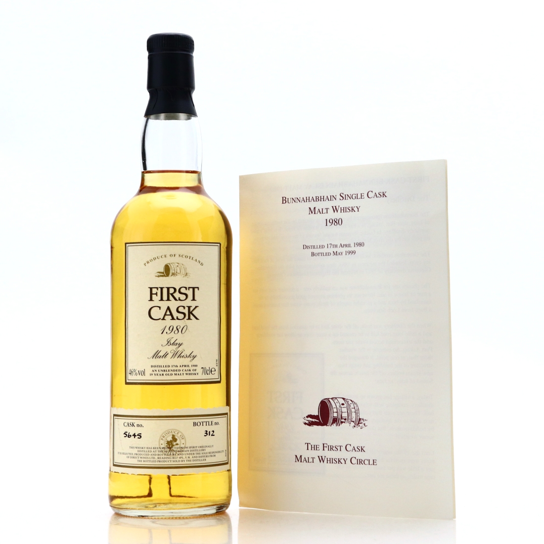 Bunnahabhain 1980 First Cask 19 Year Old