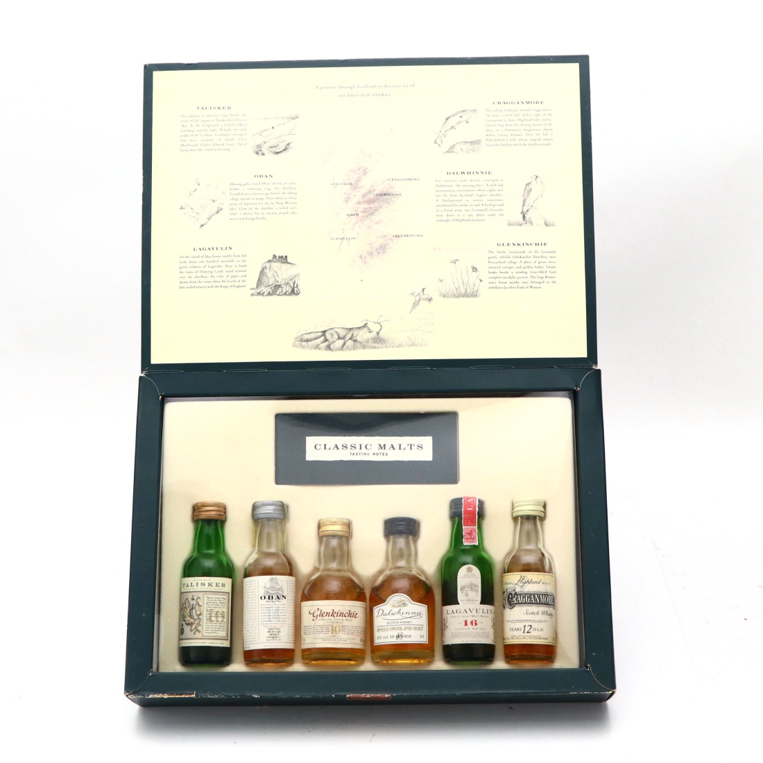 Classic Malts Miniature Gift Set 6 x 5cl / including Lagavulin White Horse