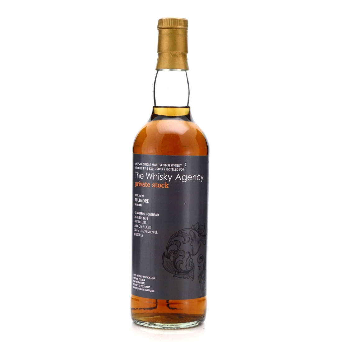 Aultmore 1974 Whisky Agency 37 Year Old Private Stock