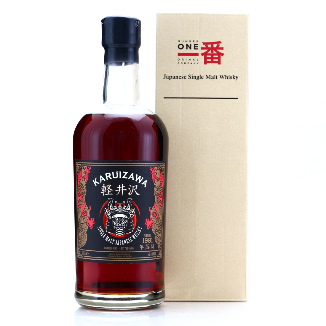 Karuizawa 1981 Single Cask #4943 / Black Samurai