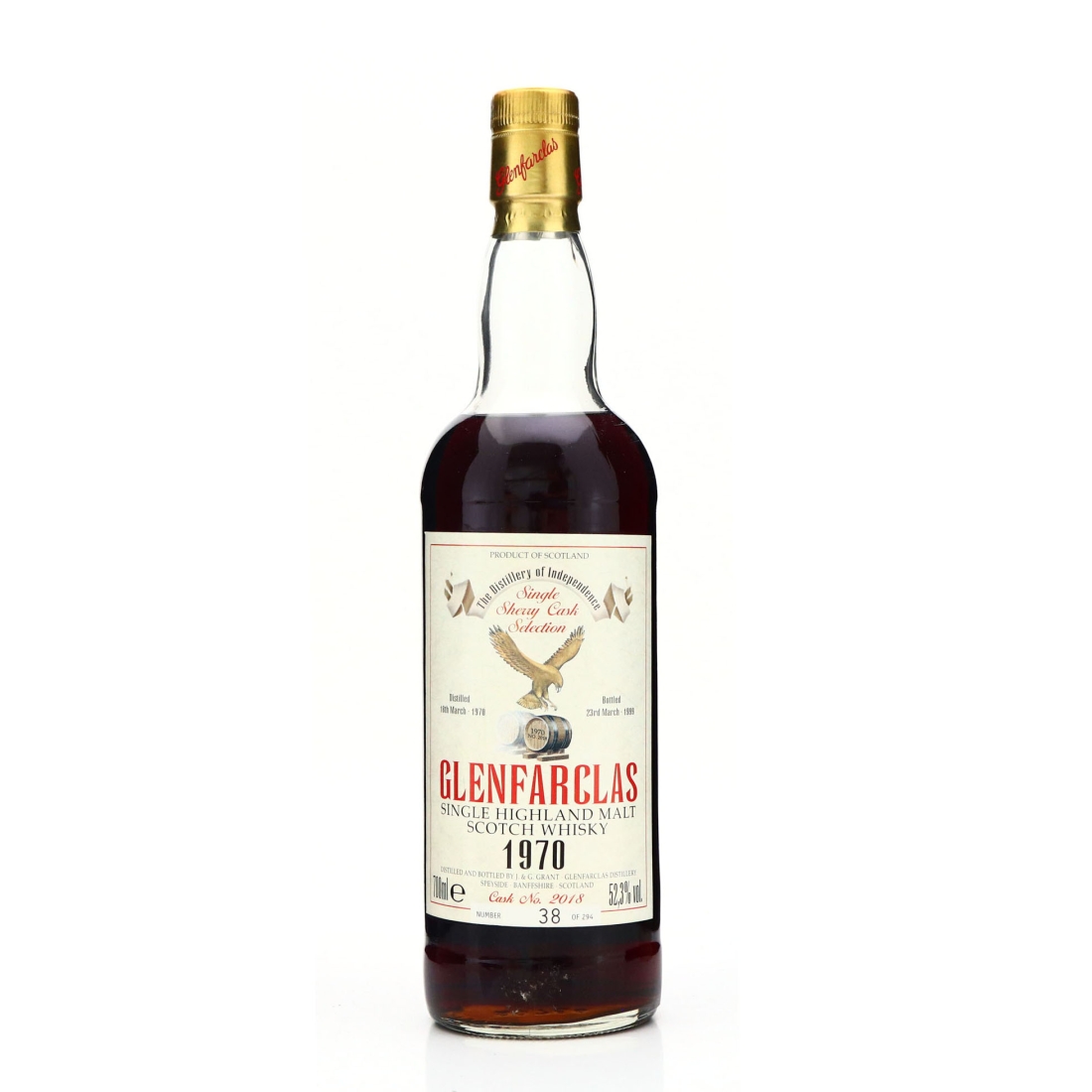 Glenfarclas 1970 Sherry Cask Vintage Selection #2018