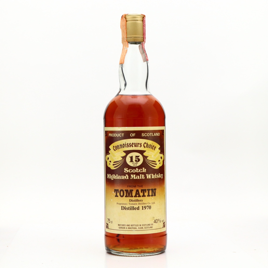 Tomatin 1970 Gordon and MacPhail 15 Year Old