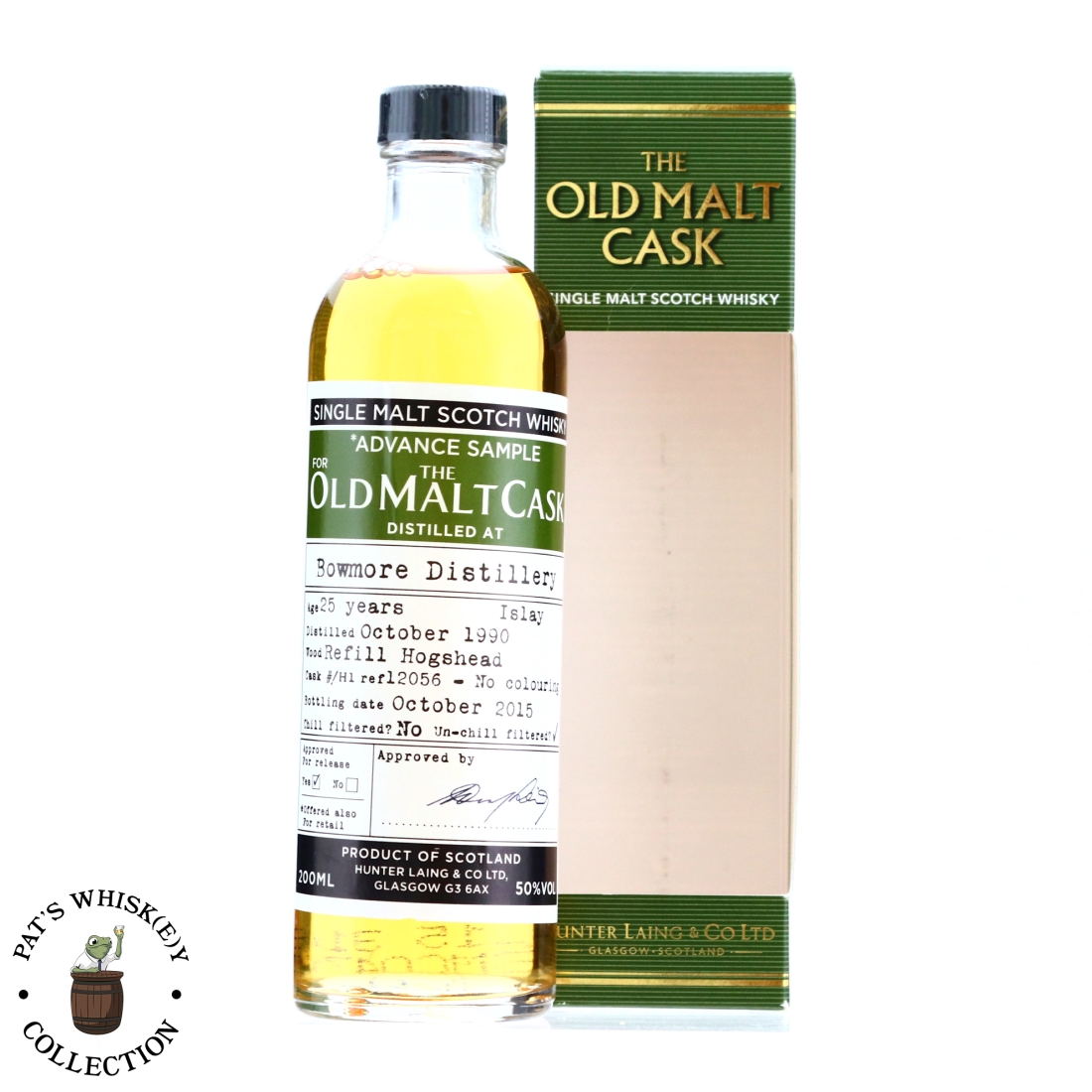 Bowmore 1990 Hunter Laing 25 Year Old 20cl