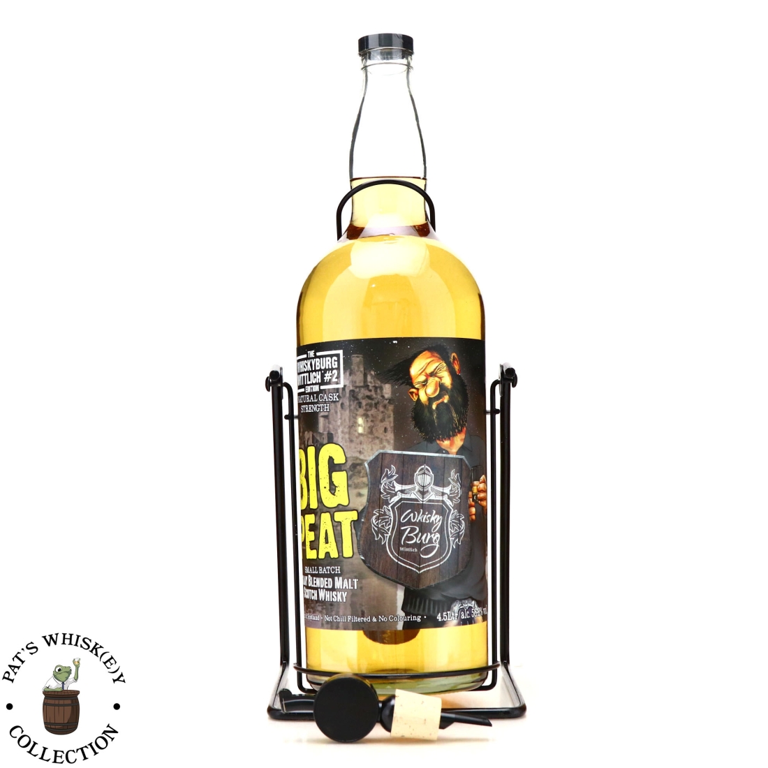 Big Peat The Whiskyburg Wittlich Edition #2 4.5 Litre with Cradle