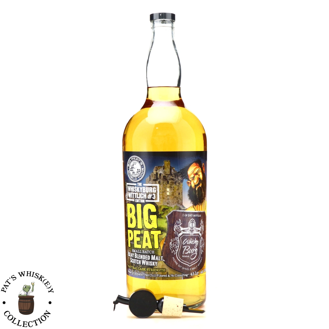 Big Peat The Whiskyburg Wittlich Edition #3 4.5 Litre / One of 10
