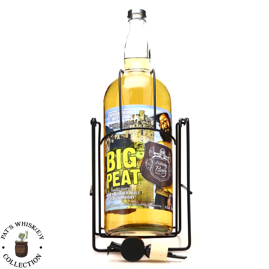Big Peat The Whiskyburg Wittlich Edition 4.5 Litre with Cradle