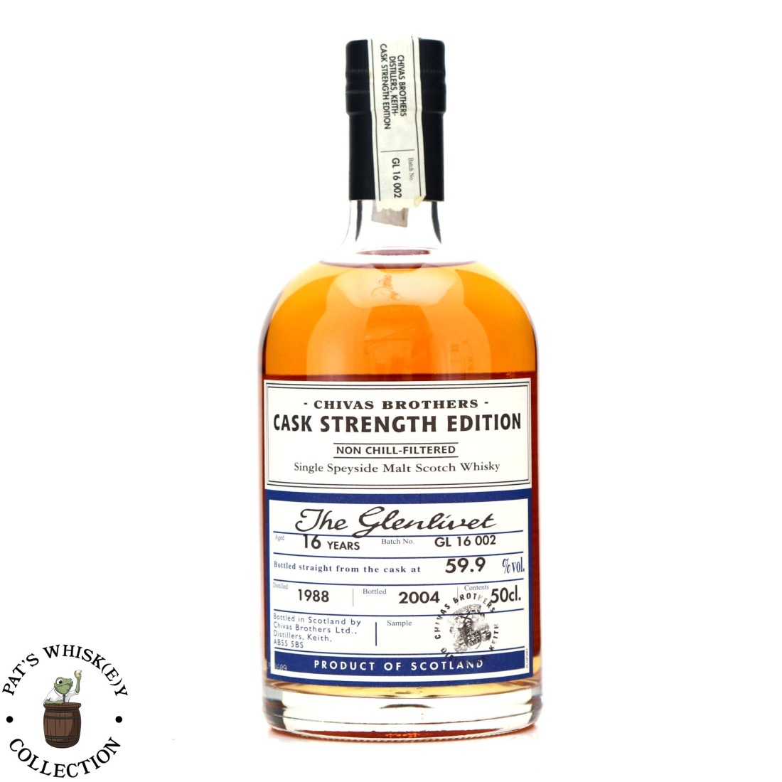 Glenlivet 1988 Cask Strength 16 Year Old 50cl / Batch #002
