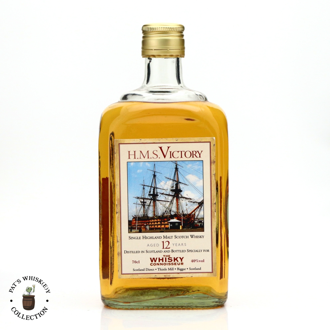 Highland Single Malt 12 Year Old Whisky Connoisseur / HMS Victory