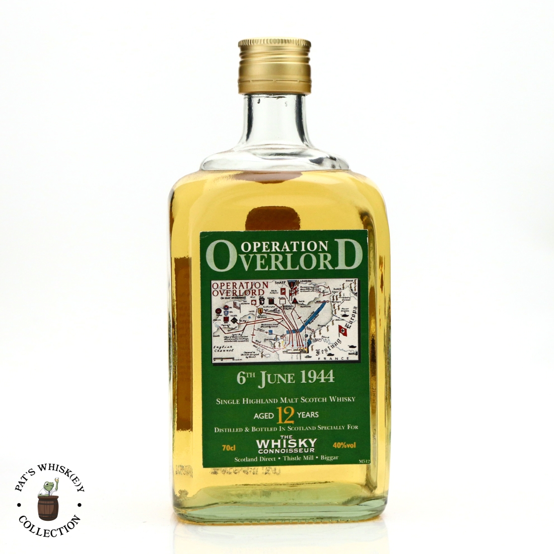 Highland Single Malt 12 Year Old Whisky Connoisseur / Operation Overlord